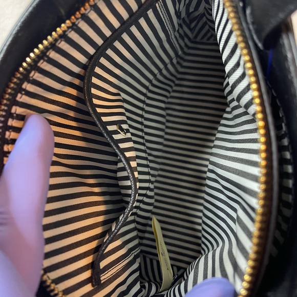Kate Spade black hand bag, EUC - Picture 3 of 7